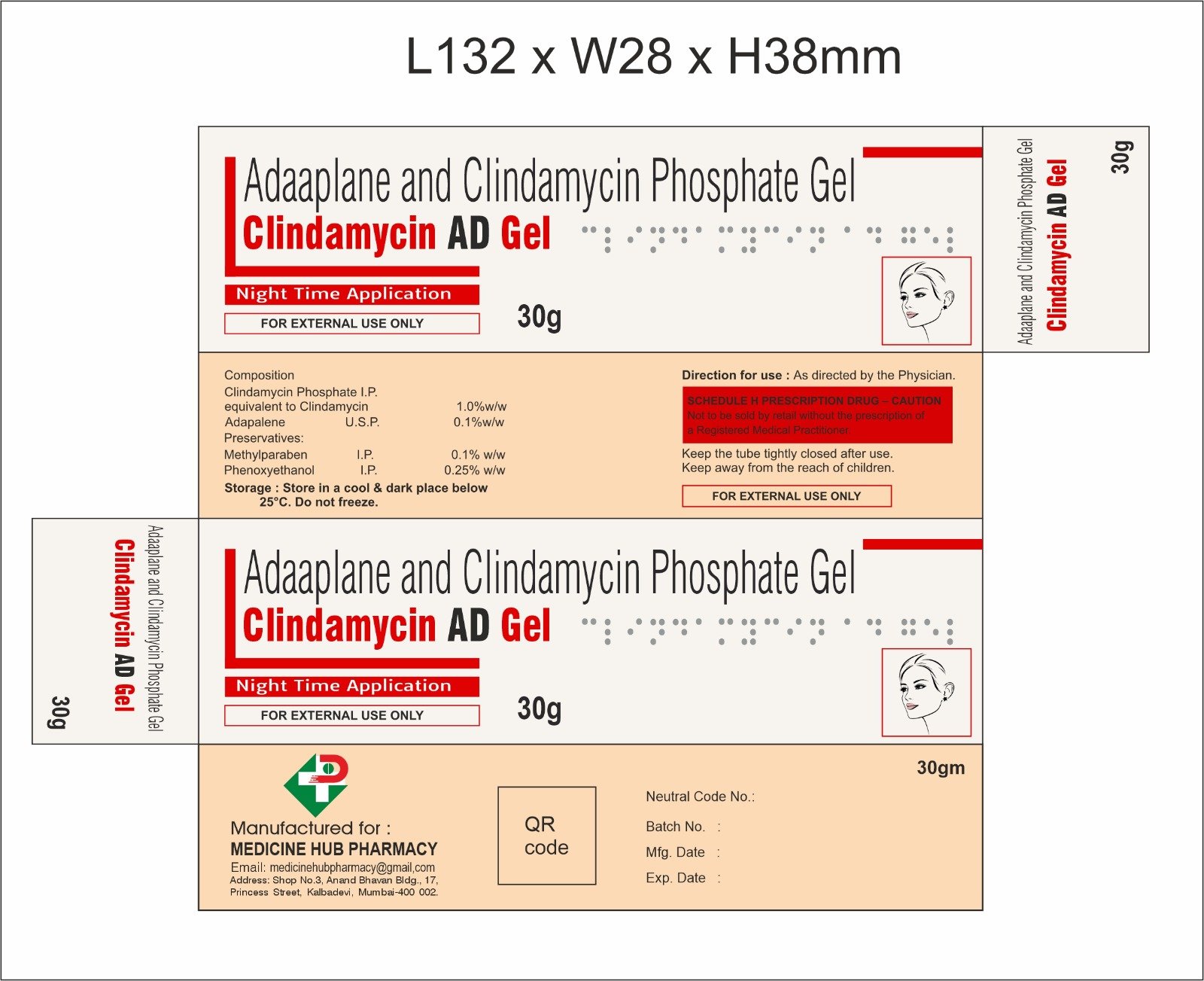 Clindamycin AD Gel - Image 3